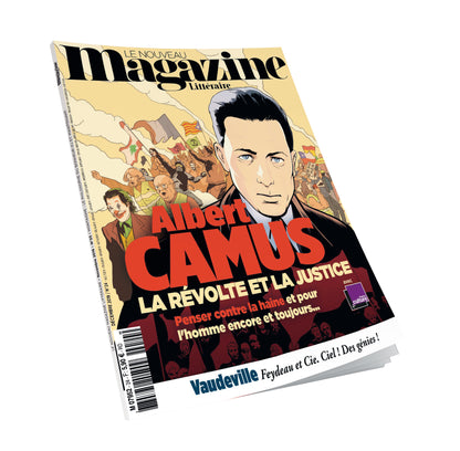 Nouveau Magazine Littéraire n°24 - Albert Camus, la révolte et la justice - novembre 2019.