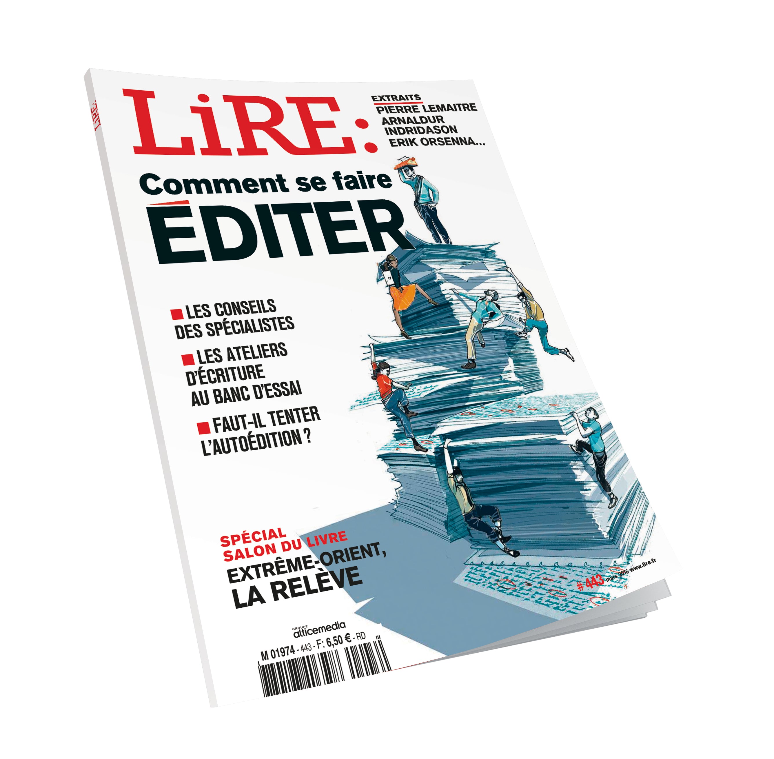 Lire n°443 - Comment se faire éditer - mars 2016.