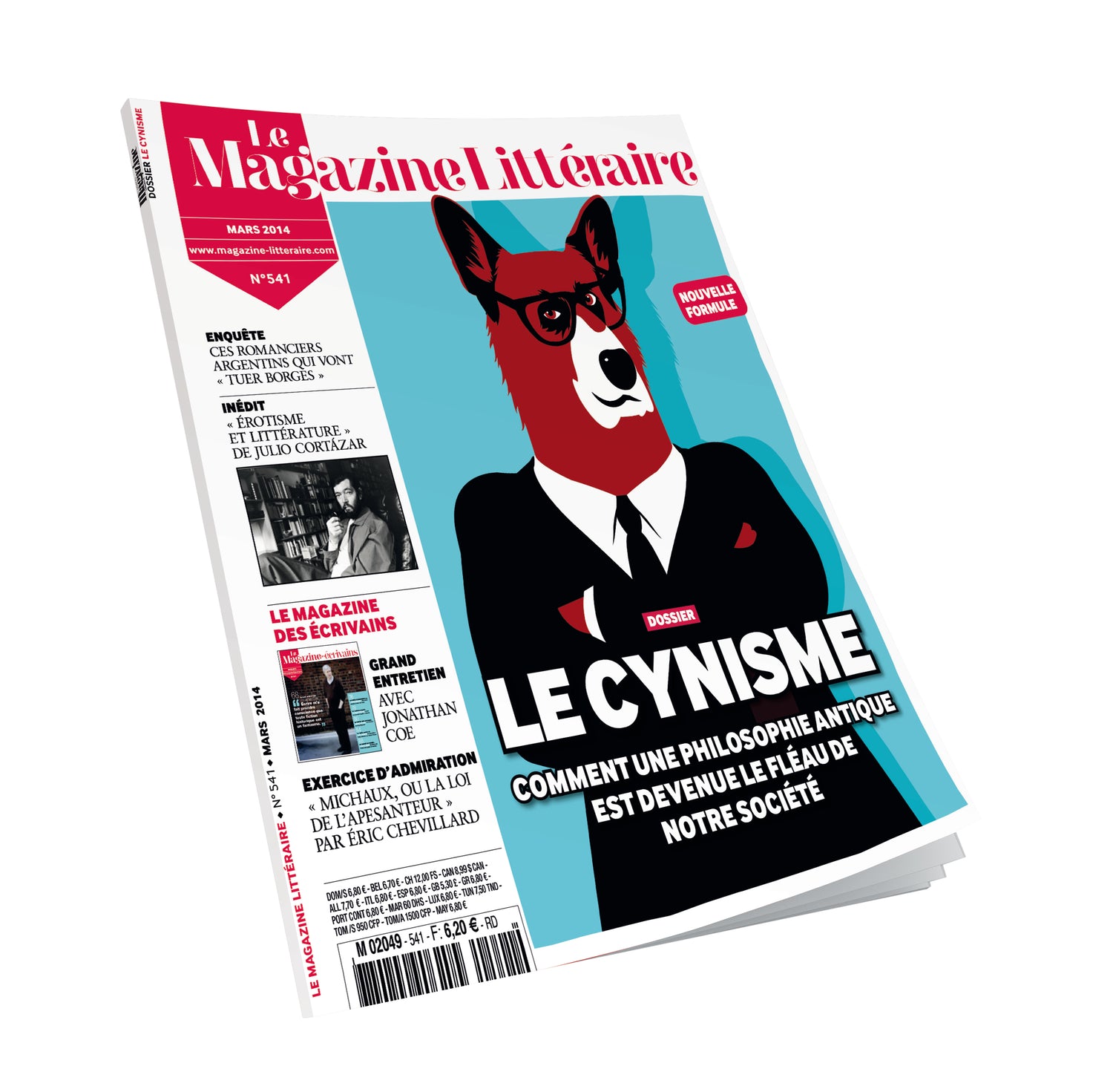 Magazine Littéraire n°541 - Le cynisme - mars 2014.