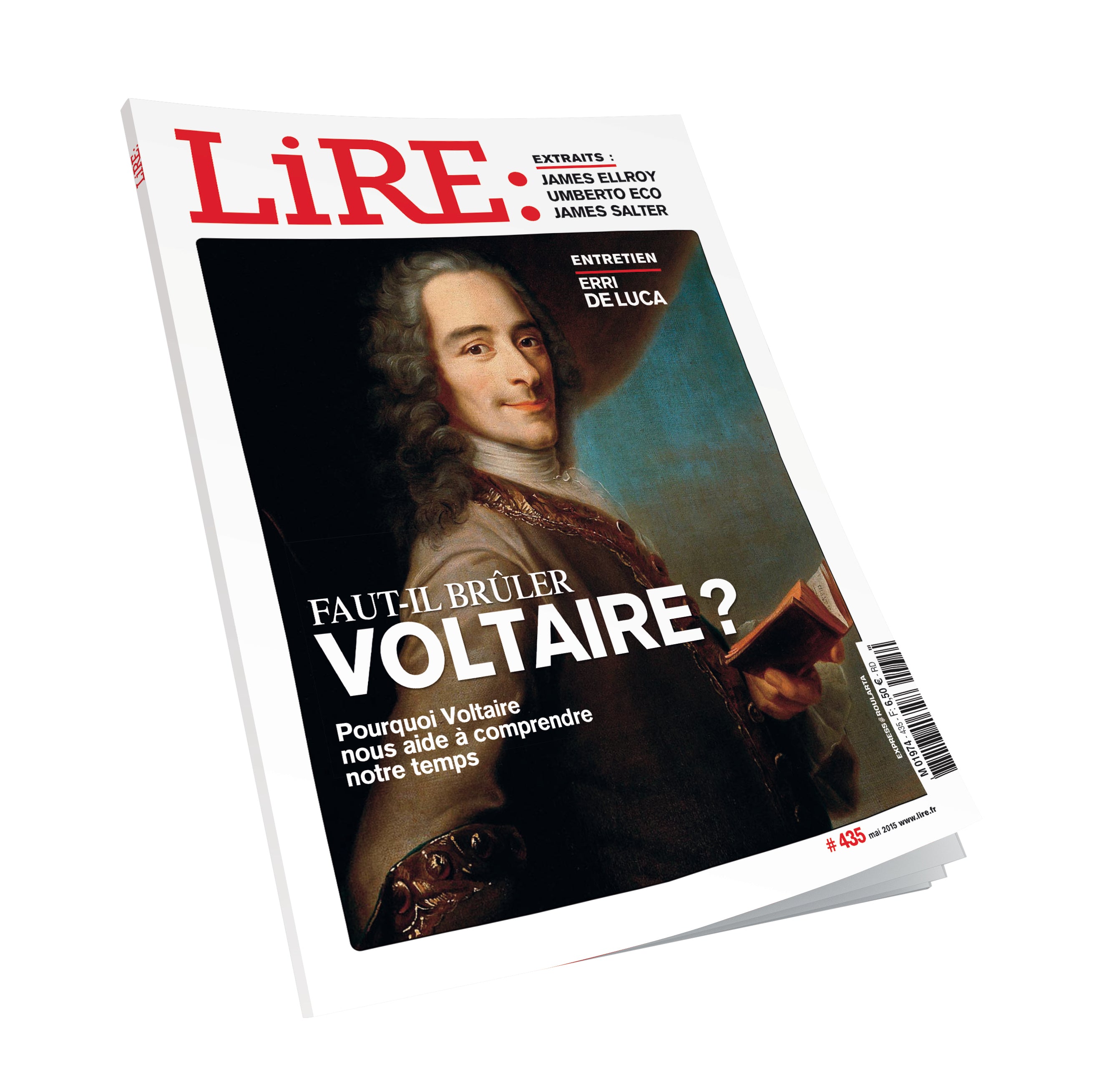 Lire n°435 - Faut-il brûler Voltaire ? - mai 2015.
