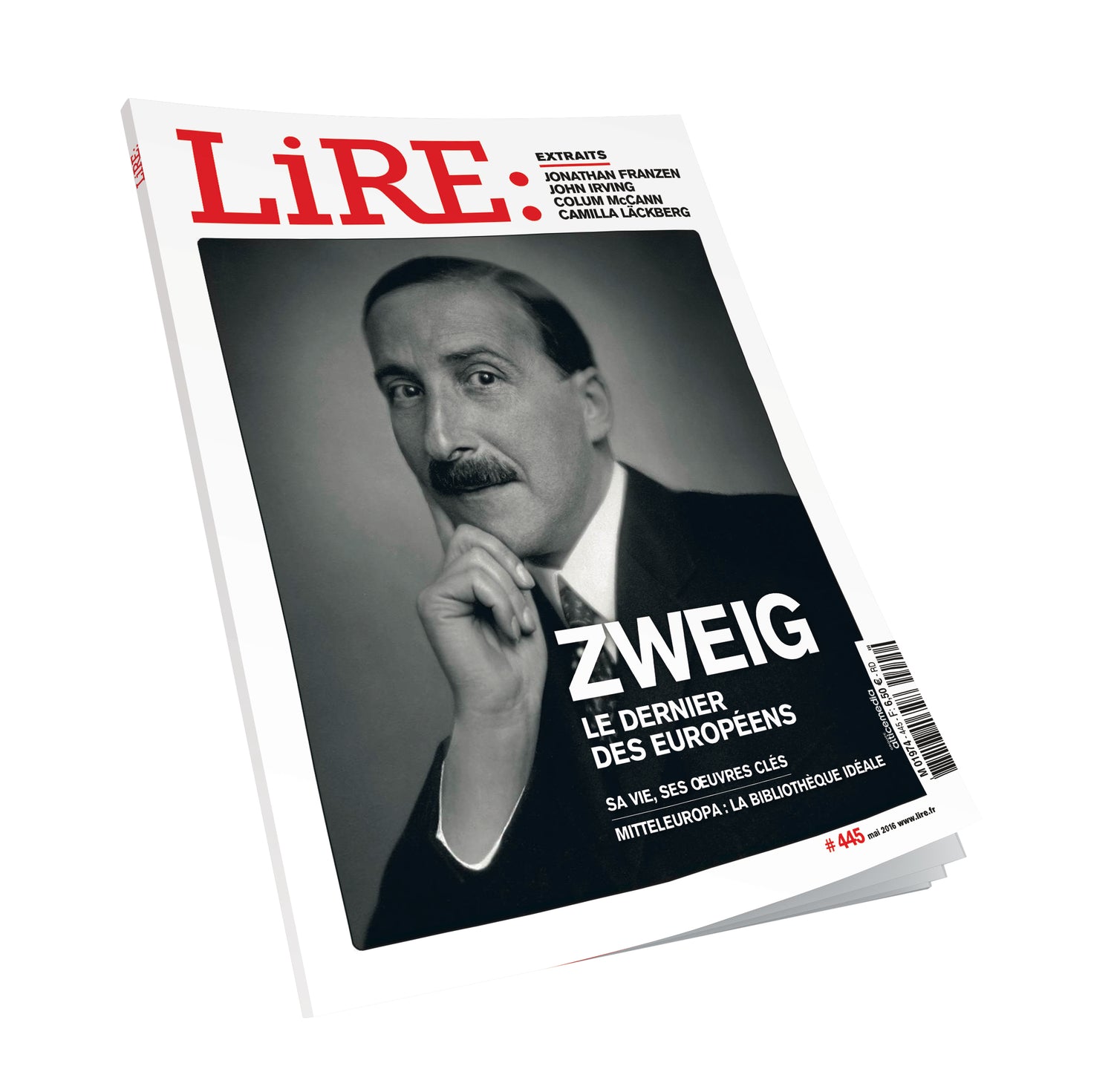 Lire n°445 - Zweig, le dernier des Européens&quot; - mai 2016.