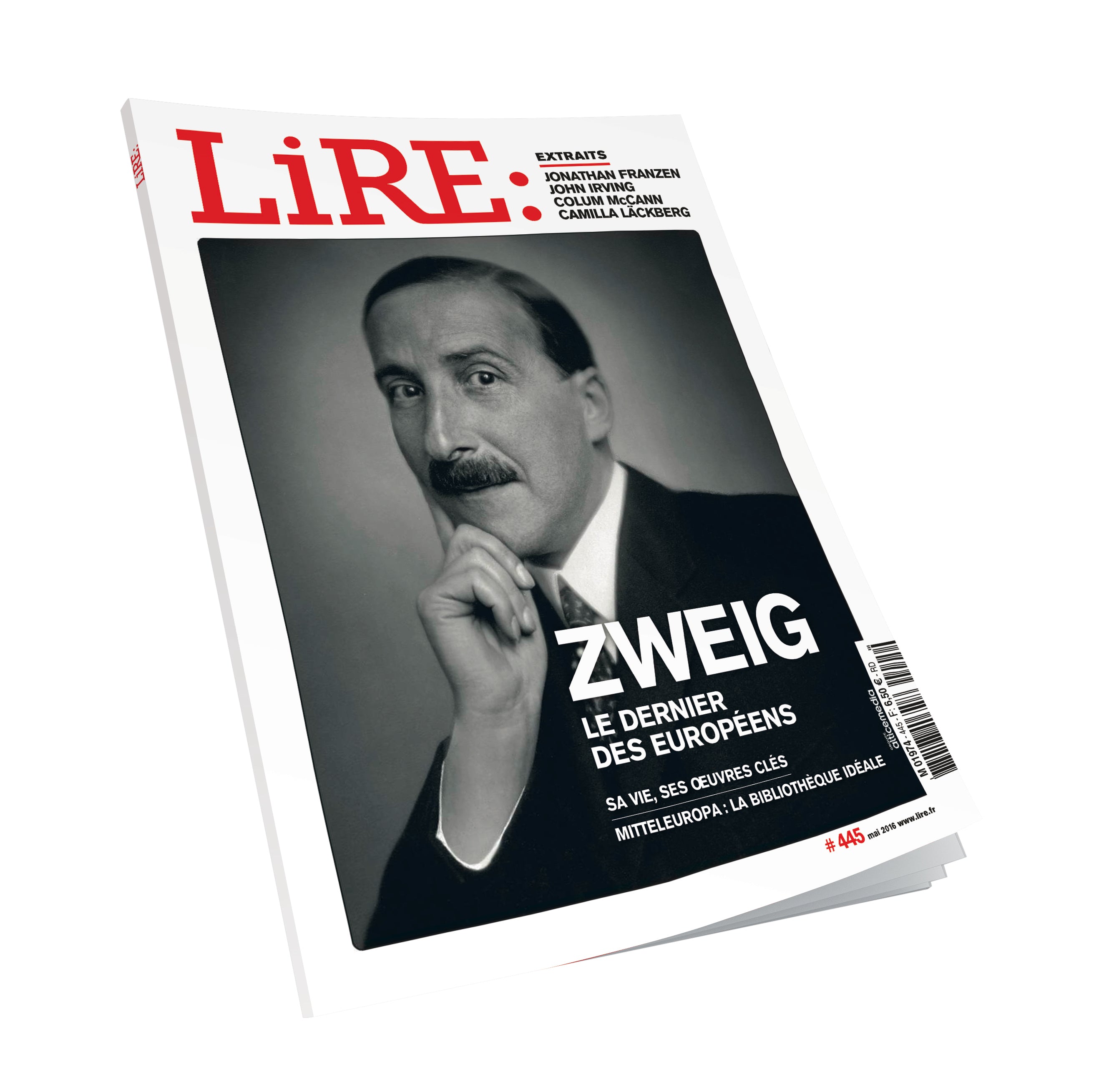 Lire n°445 - Zweig, le dernier des Européens&quot; - mai 2016.