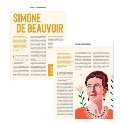 Exposition - Femmes de lettres françaises - Format Kakémonos ou posters