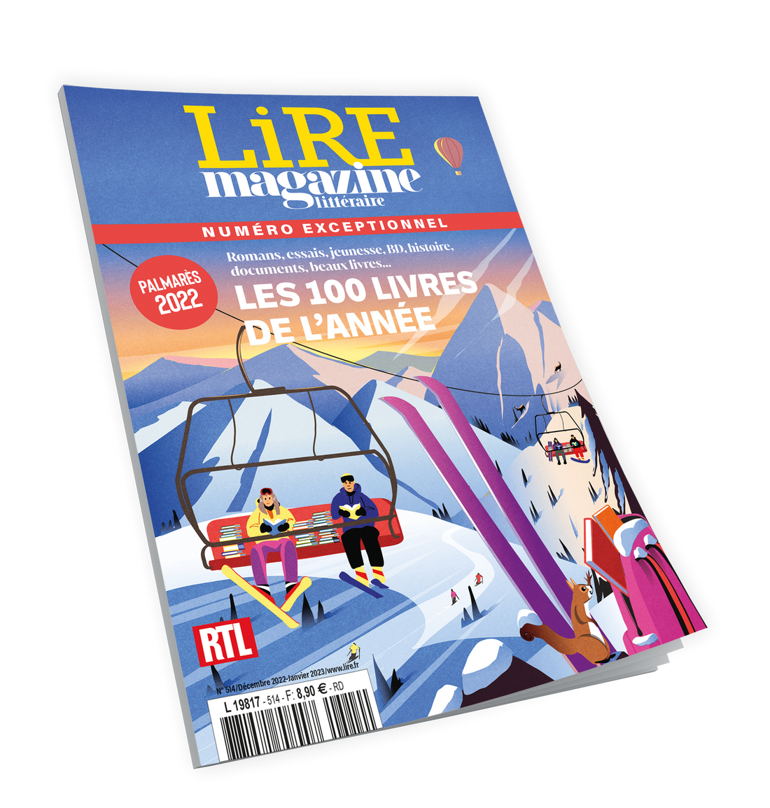 Lire Magazine littéraire n°514 - Les 100 livres de l&