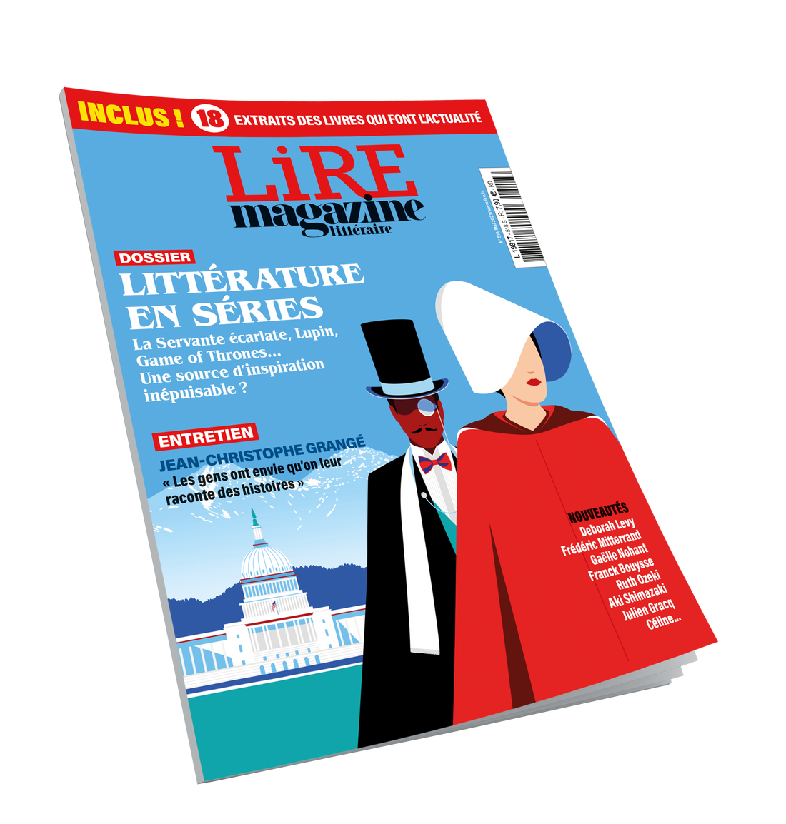 Lire Magazine littéraire n°518 - Littérature en séries - Mai 2023