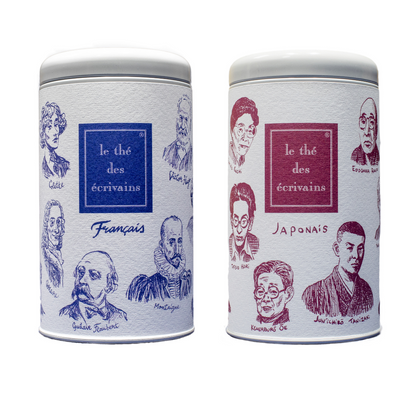 Le coffret - Le Thé des Écrivains ® Français &amp; Japonais.
