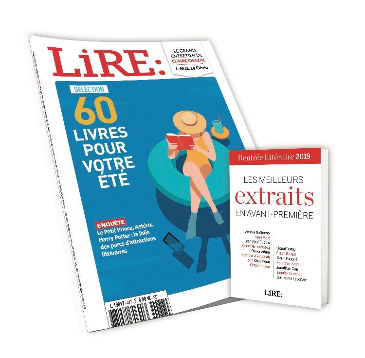 Lire n°477 - 60 livres pour votre été - juillet août 2019.