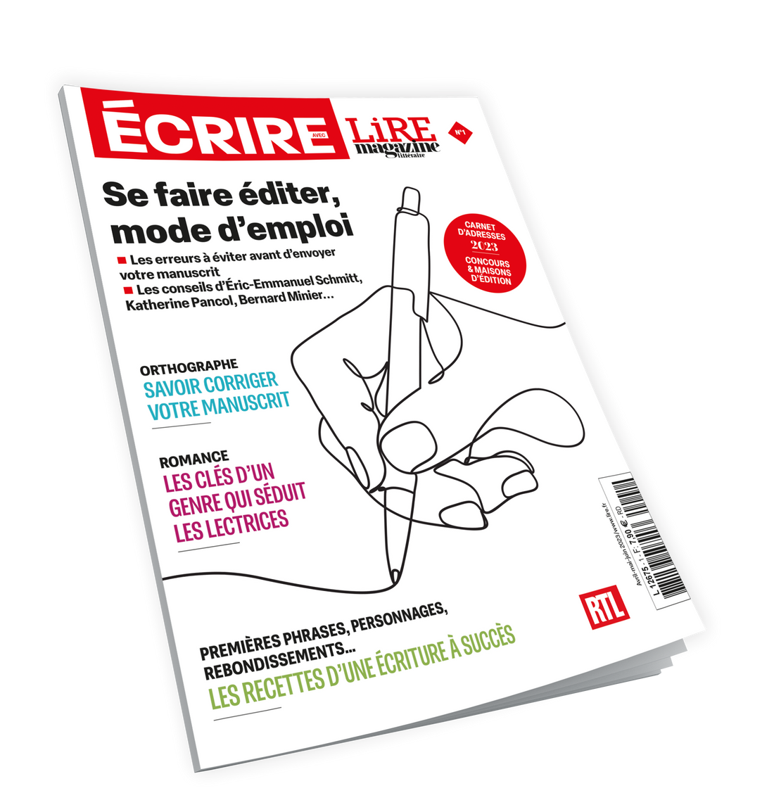 Écrire avec Lire Magazine Littéraire n°1 - Se faire éditer, mode d&