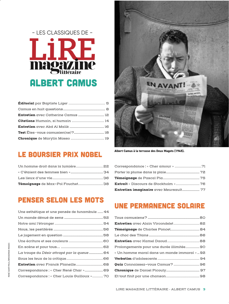 Albert Camus, Itinéraire d’un enfant (pas si) gâté