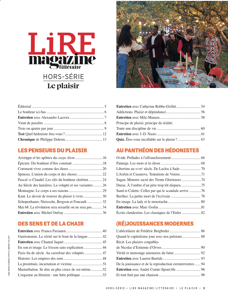 Hors-série - Le Plaisir dans tous ses sens