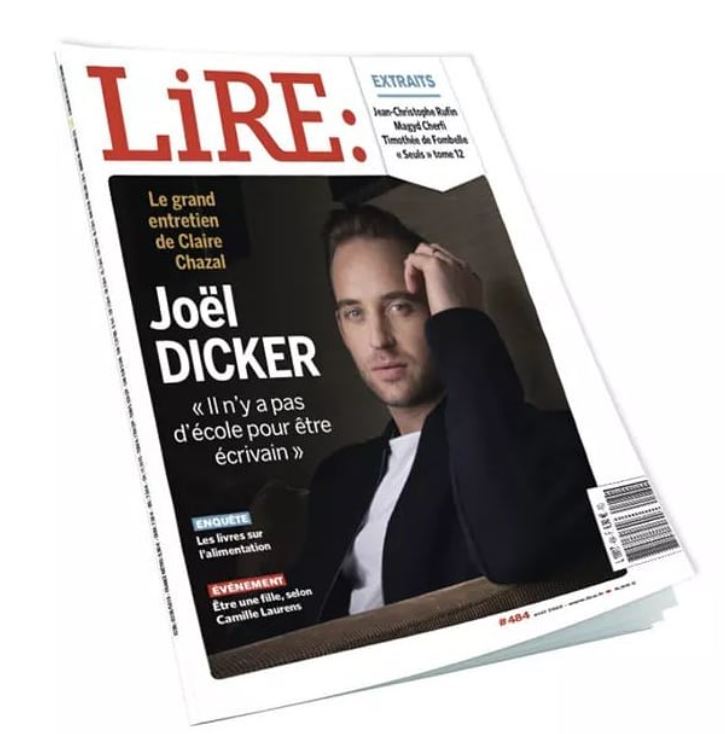 Lire n°484 - Joël Dicker - avril 2020.