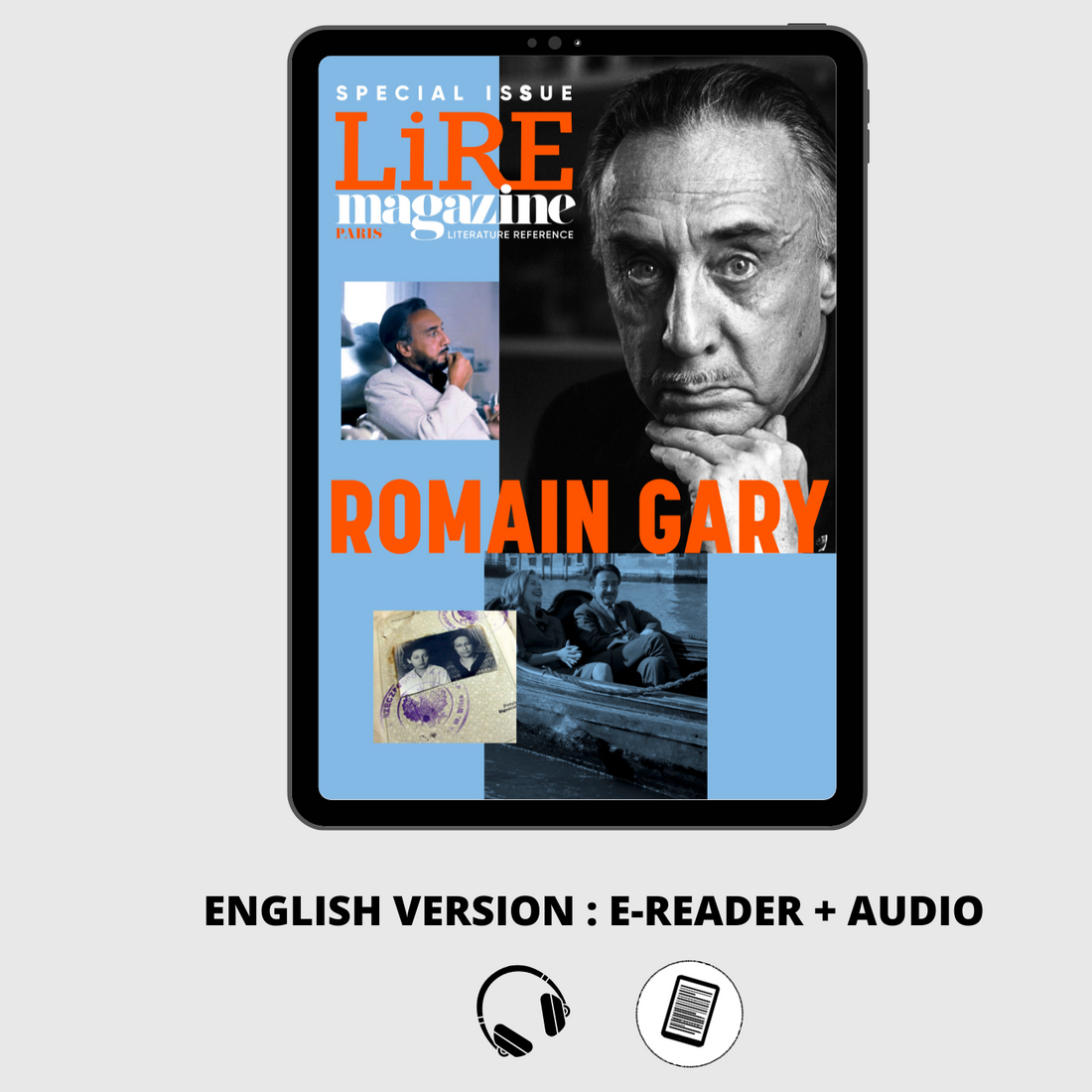 Special Issue - ROMAIN GARY - English digital and audio version