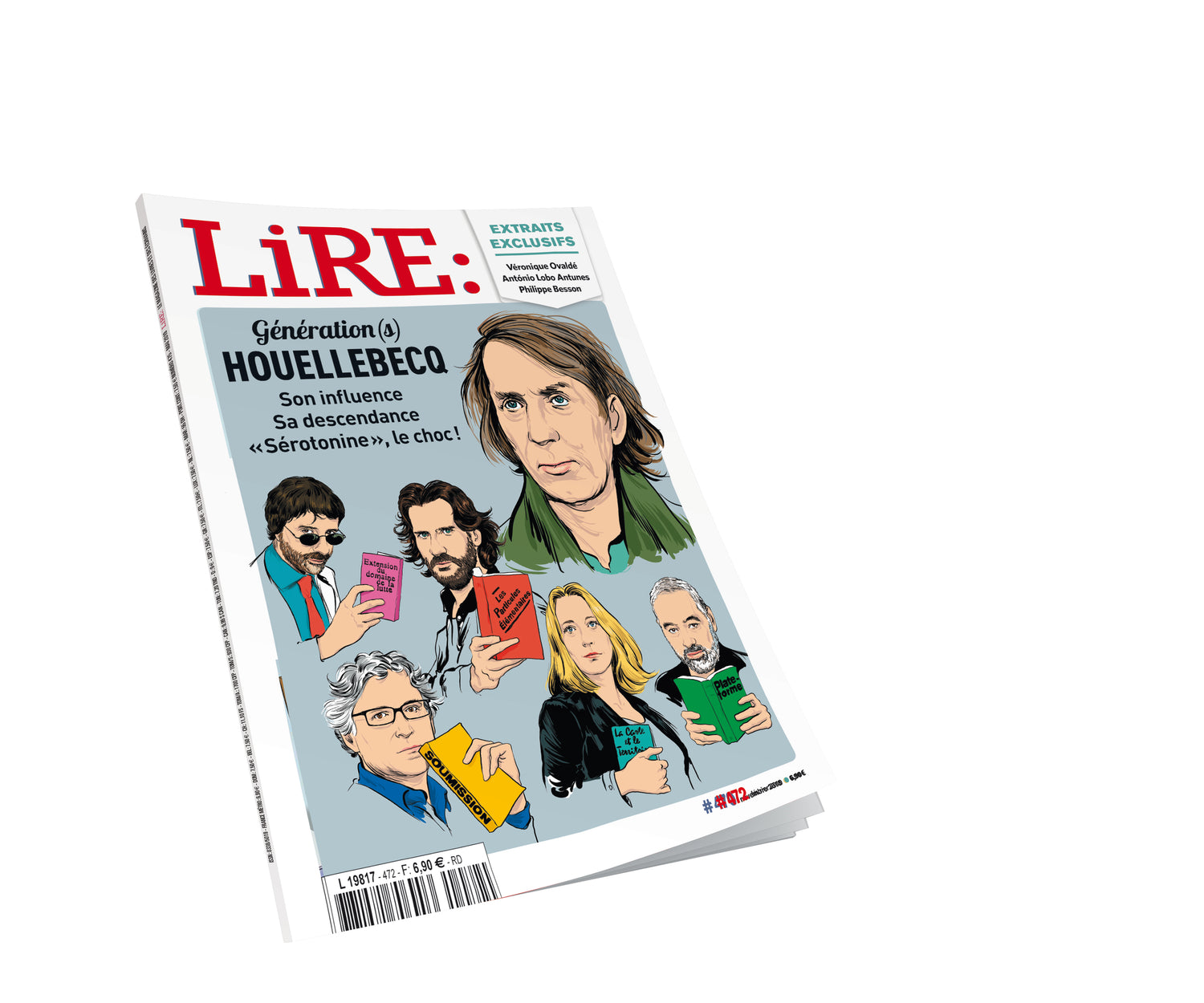 Lire n°472 - Génération(s) Houellebecq - février 2019.