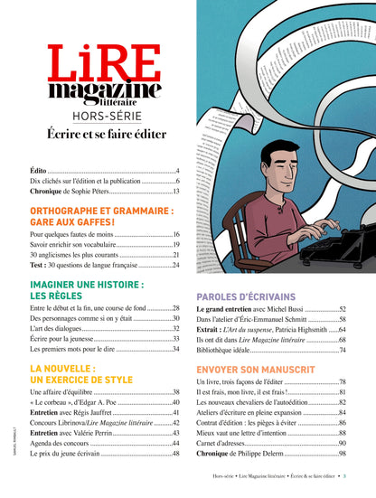 Hors-série Lire Magazine Littéraire - Écrire et se faire éditer