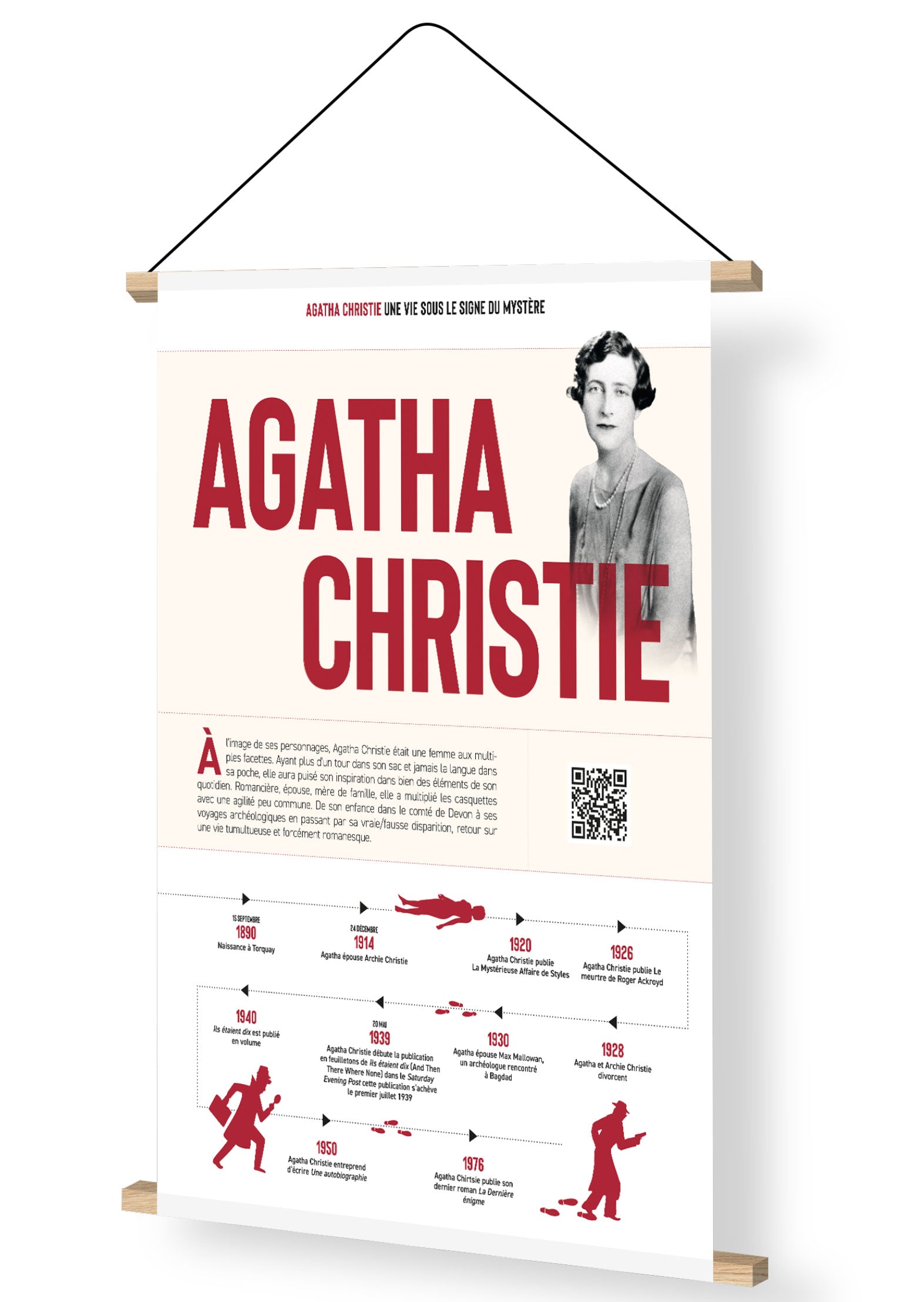 Exposition - Agatha Christie, un destin mystérieux - Format posters