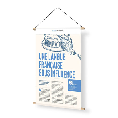 Une langue sous influence, exposition itinérante