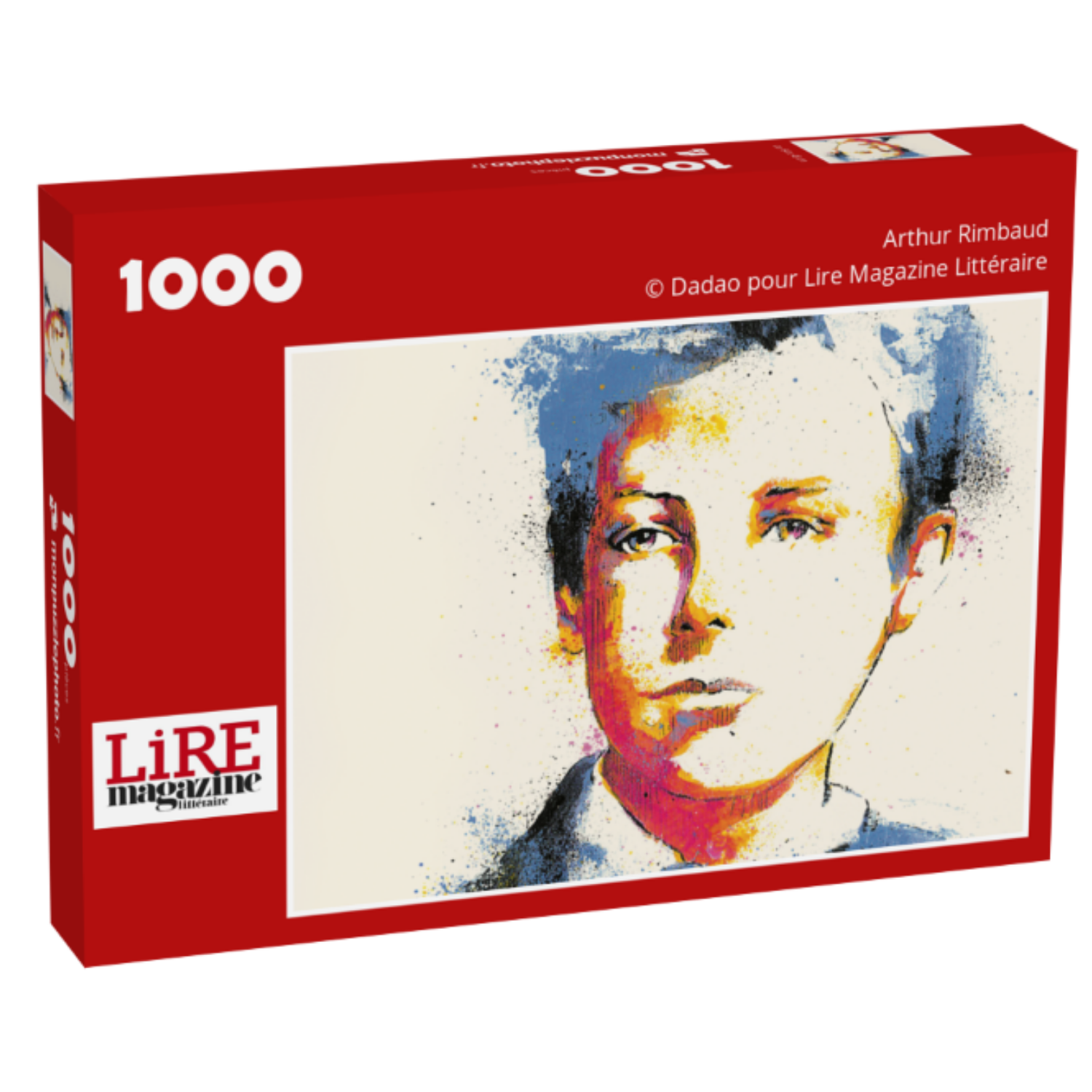 Puzzle - Arthur Rimbaud ® Dadao pour Lire Magazine Littéraire.