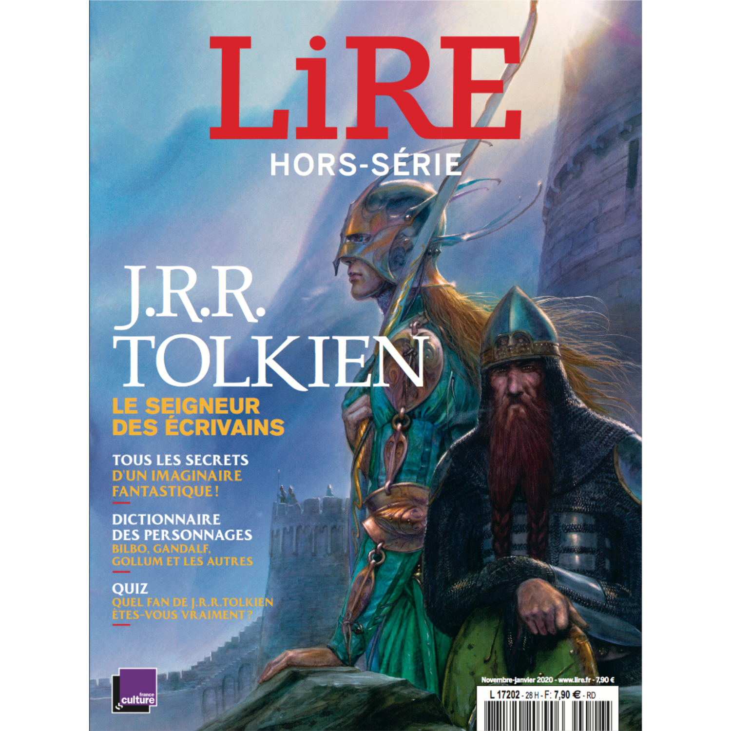 Hors-Série Lire - J.R.R. Tolkien, le seigneur des écrivains - novembre janvier 2020.