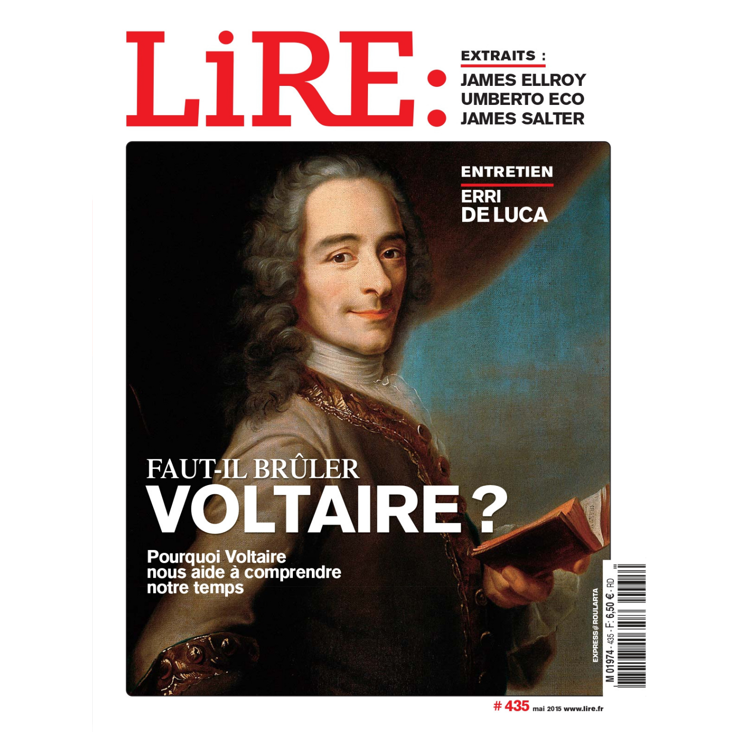 Lire n°435 - Faut-il brûler Voltaire ? - mai 2015.