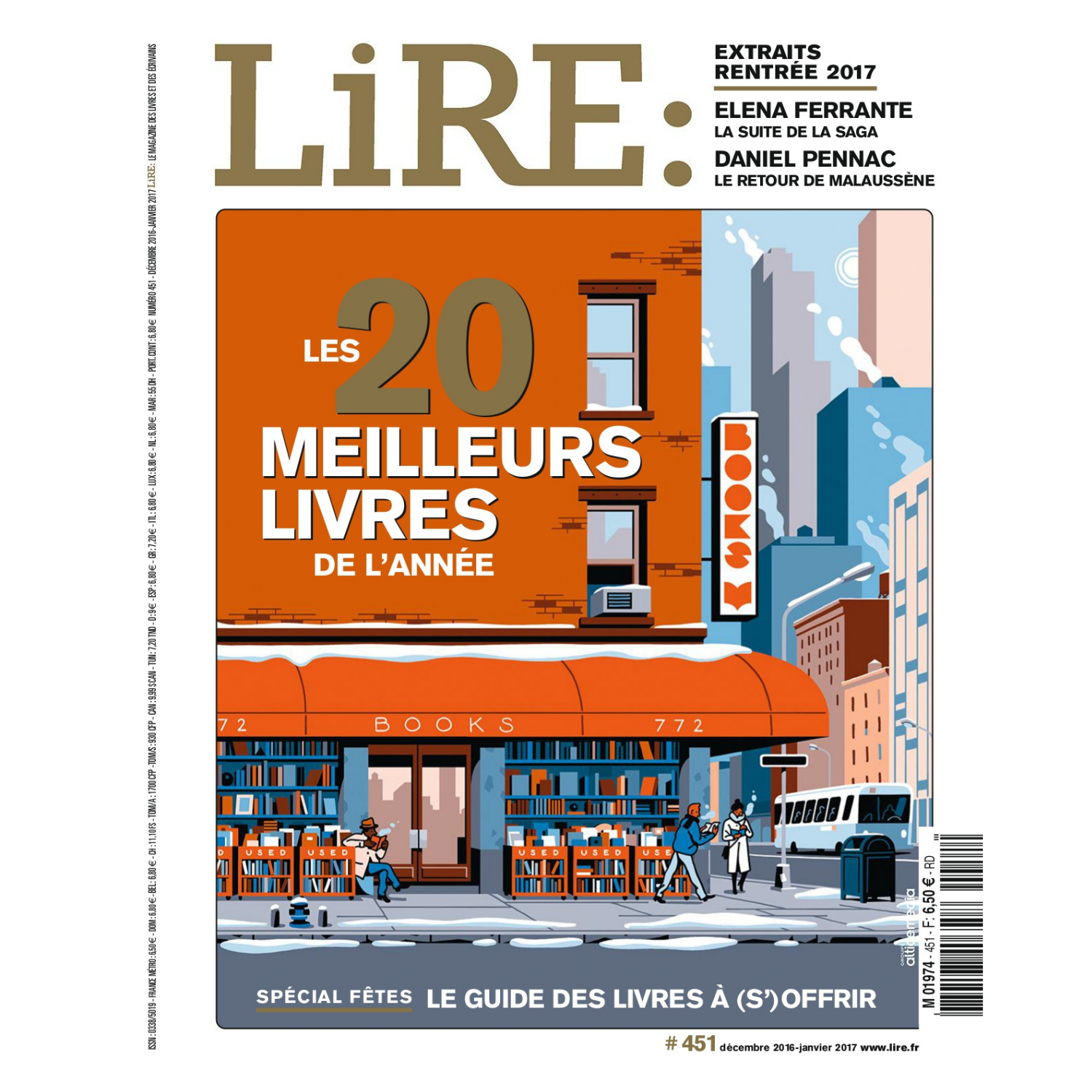 Lire n°451 - Les 20 meilleurs livres de l&