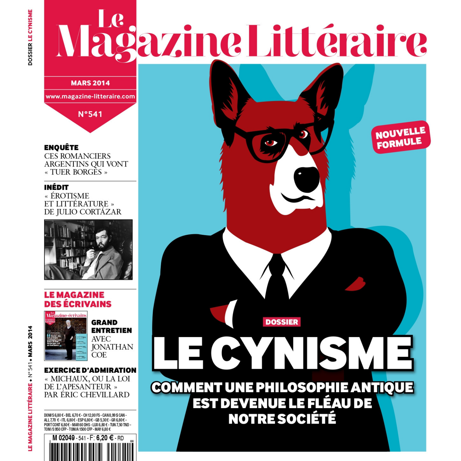 Magazine Littéraire n°541 - Le cynisme - mars 2014.
