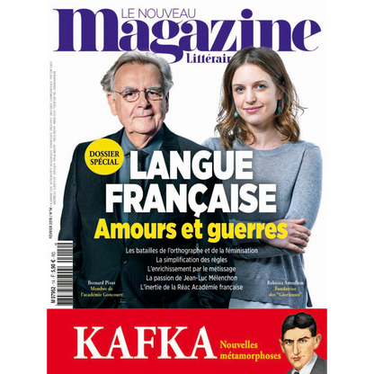 Nouveau Magazine Littéraire n°14 - Langue française, amours et guerres - janvier 2019.