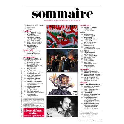 Nouveau Magazine Littéraire n°18 - 60 ans après sa mort, Boris Vian, l&