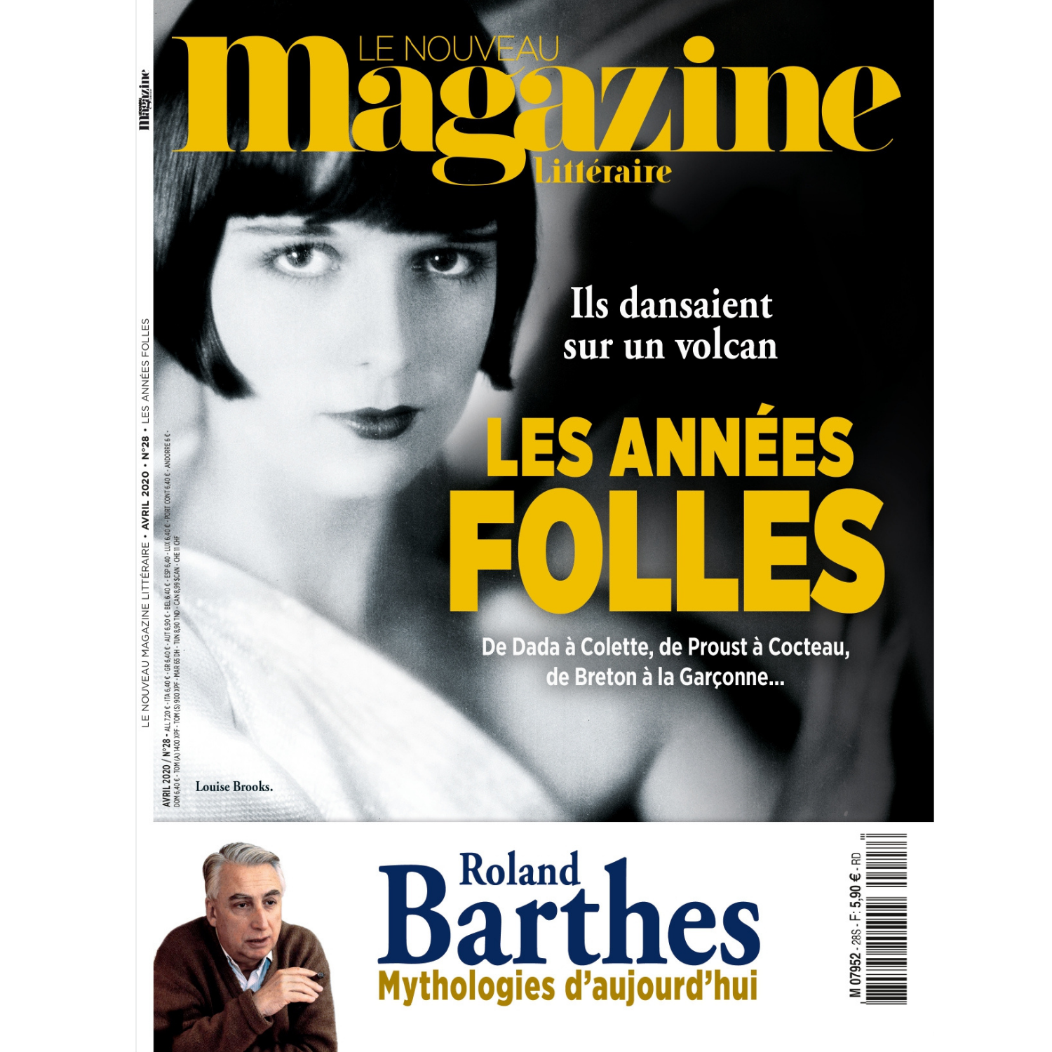 Nouveau Magazine Littéraire n°28 - Les années folles - mars 2020.
