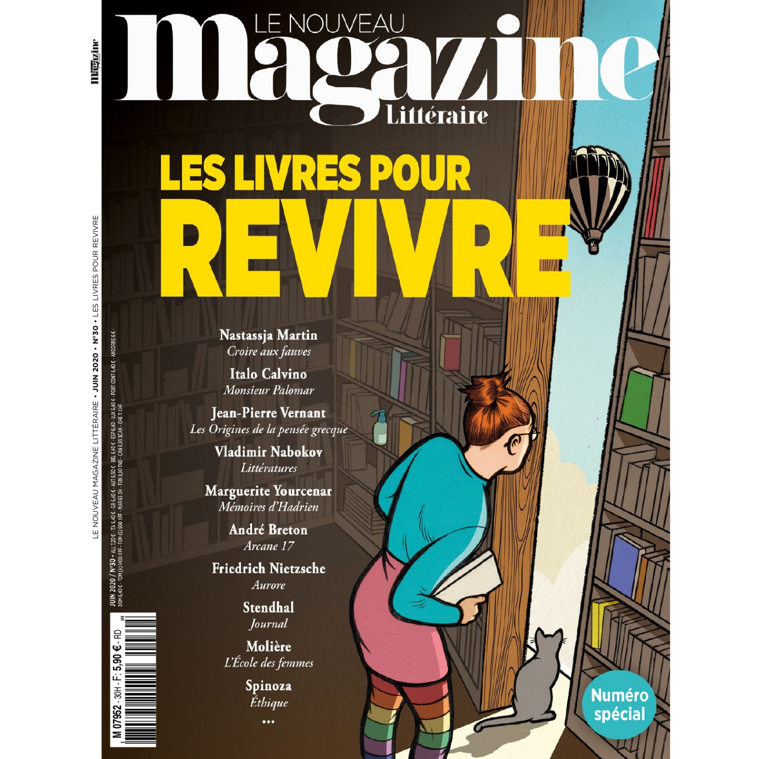 Nouveau Magazine Littéraire n°30 - Les livres pour revivre - mai 2020.