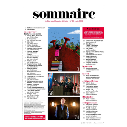 Nouveau Magazine Littéraire n°30 - Les livres pour revivre - mai 2020.