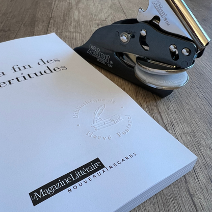 Pince à gaufrer - Modèle « Pile à lire »