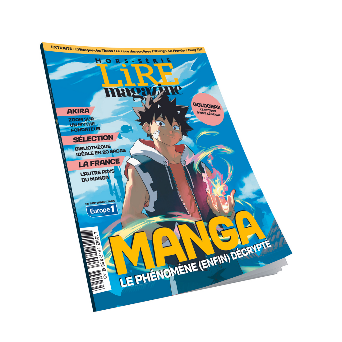 Hors-série Lire Magazine Littéraire - Manga, le phénomène (enfin) décrypté