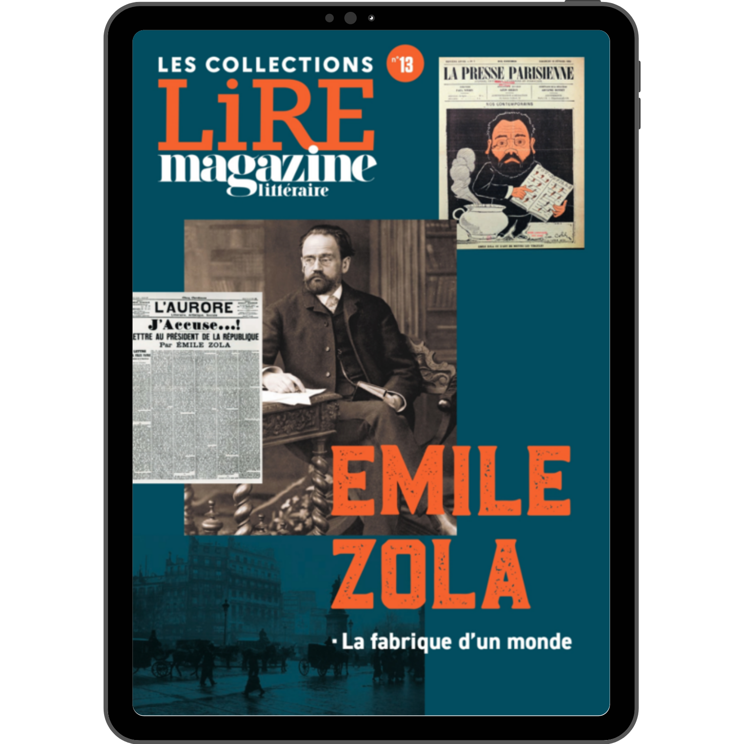 Les Collections n°13 - Emile Zola - Format numérique