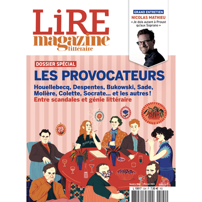 Lire Magazine Littéraire n°504 - Les provocateurs - Février 2022