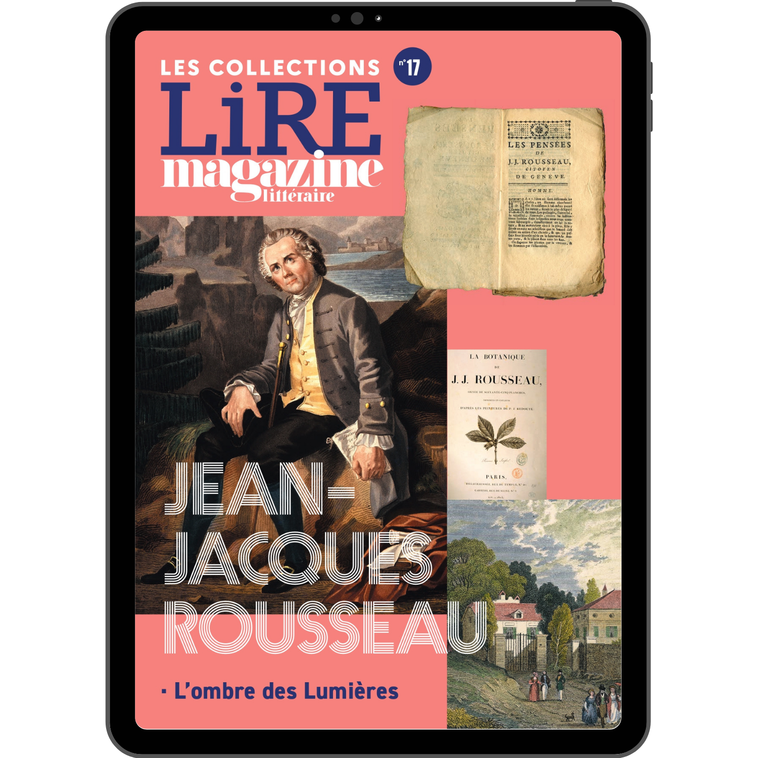 Les Collections n°17 - Jean-Jacques Rousseau- Format numérique