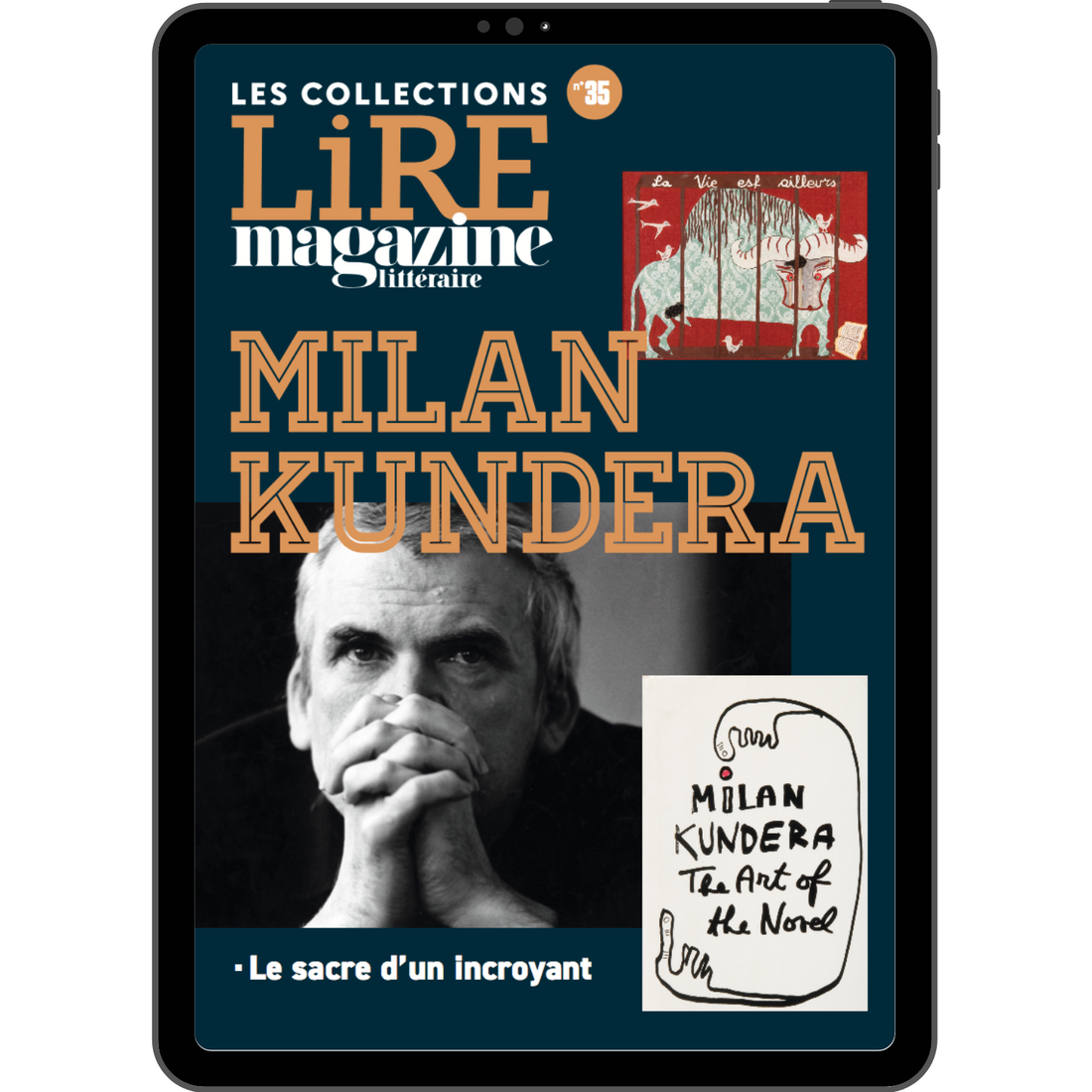 Les Collections n° 35 - Milan Kundera - Format numérique