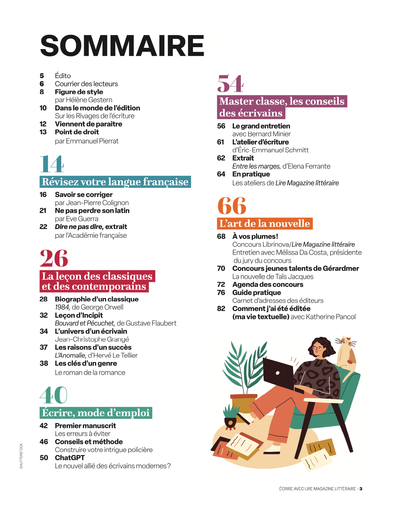 Écrire avec Lire Magazine Littéraire n°1 - Se faire éditer, mode d&