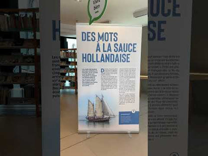 Exposition - Le Français, une langue sous influence - Format Kakémonos