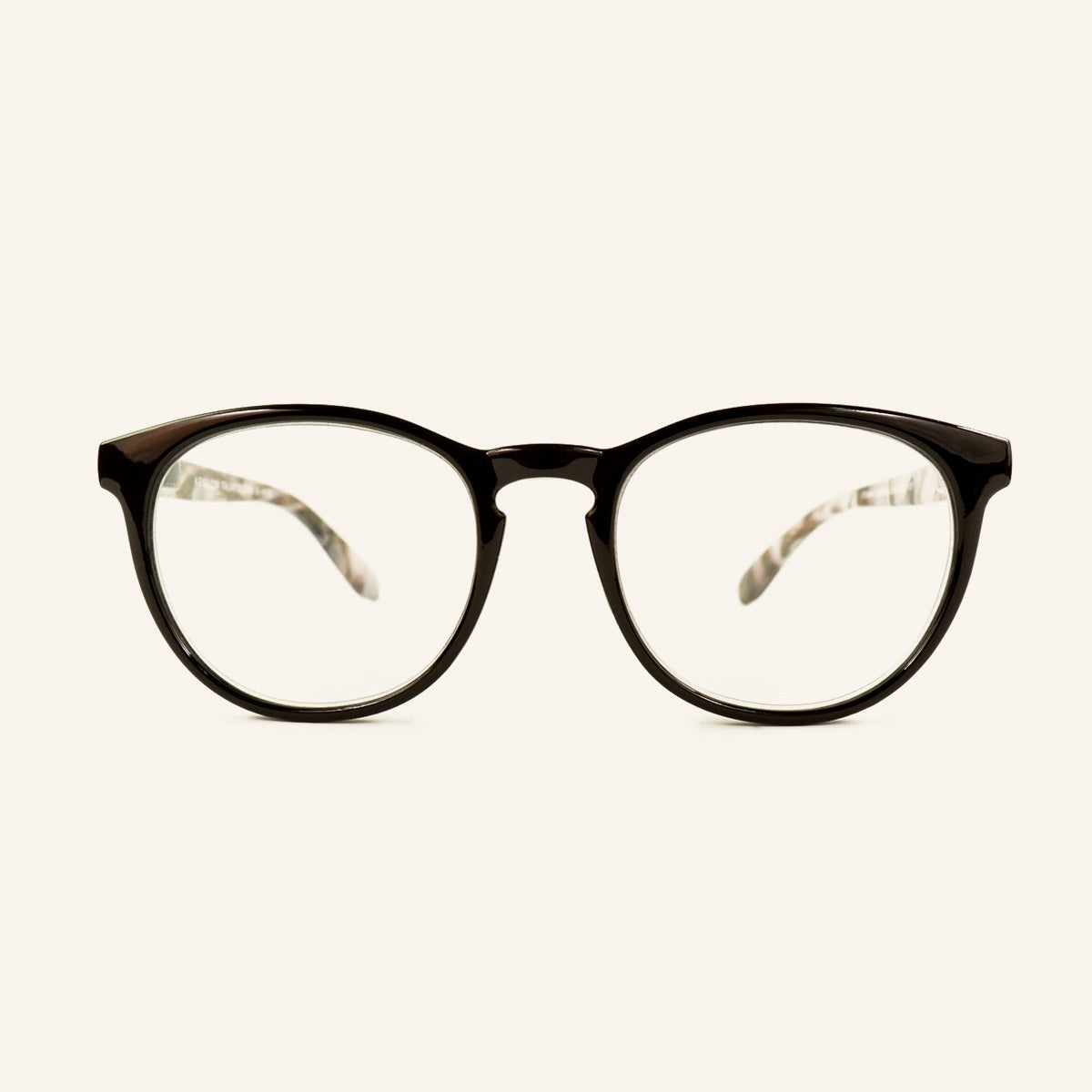 Lunettes de lecture ronde - modèle mixte.