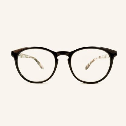 Lunettes de lecture ronde - modèle mixte.