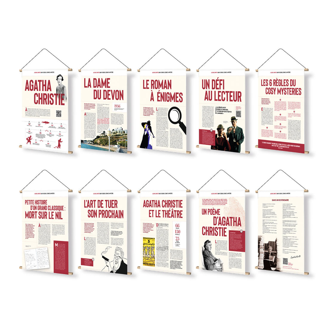 Exposition - Agatha Christie, un destin mystérieux - Format posters