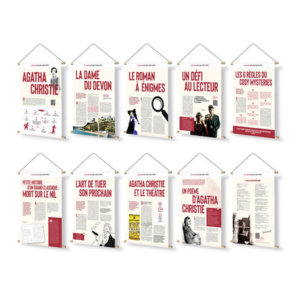 Exposition - Agatha Christie, un destin mystérieux - Format posters