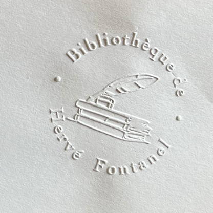 Pince à gaufrer - Modèle « Pile à lire »